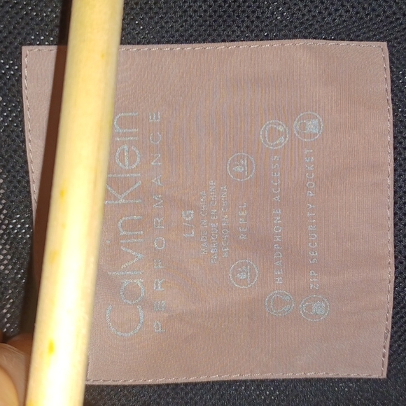 Calvin Klein Hooded Packable Raincoat Pink Performance Trench Women's Large coat - Picture 5 of 17